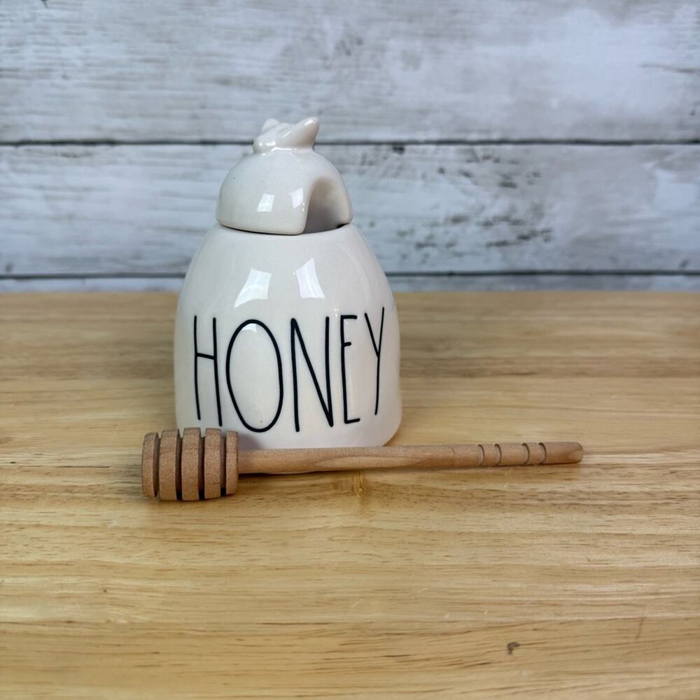Rae Dunn Honey Pot - Picture 2 of 5